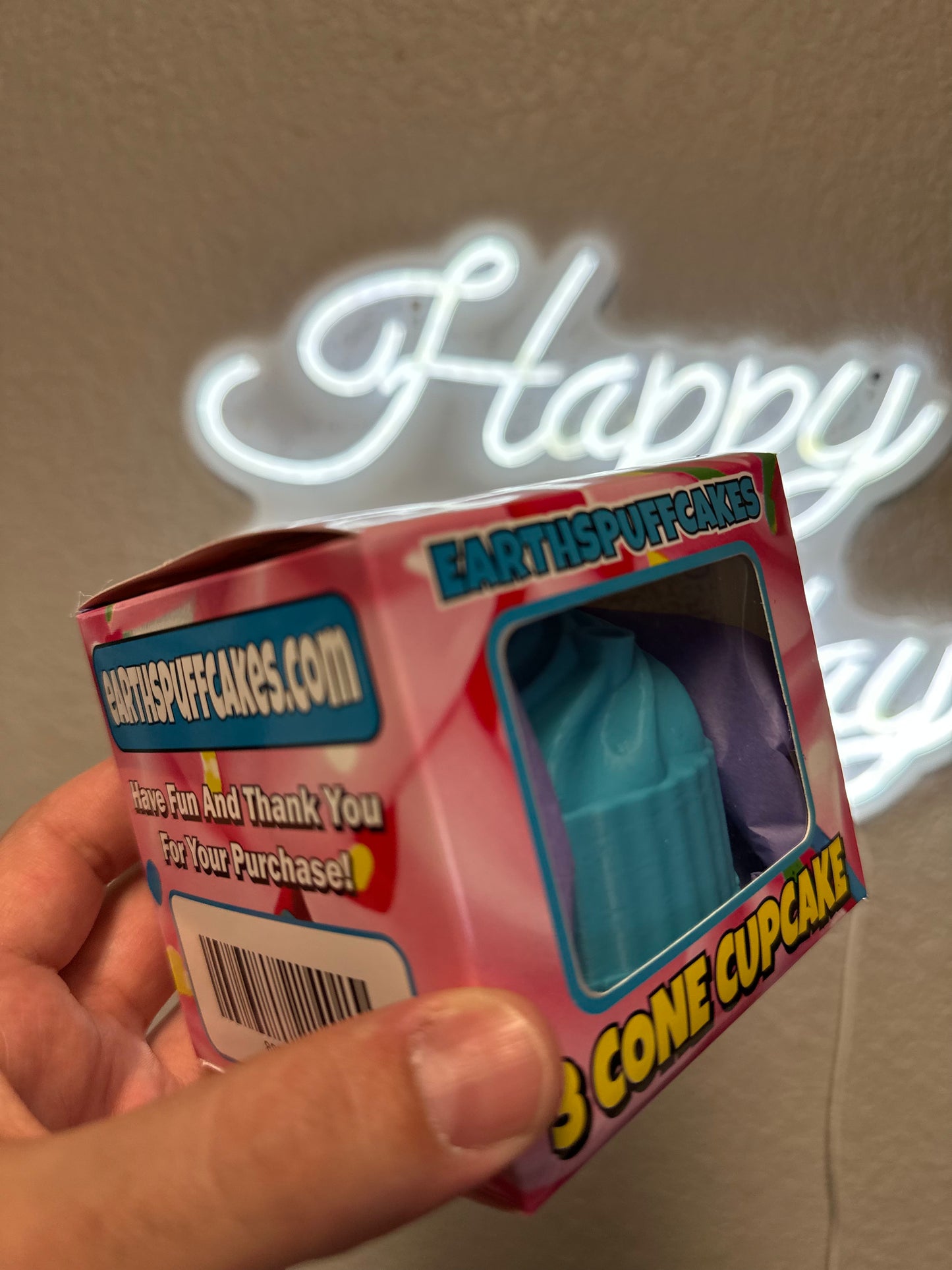 Blue cupcake 🧁