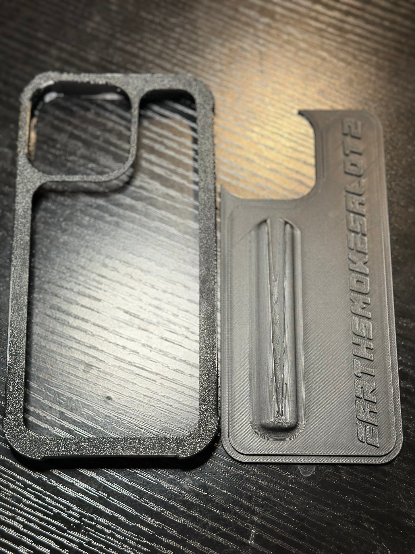 Earthsmokesalot2 black phone case