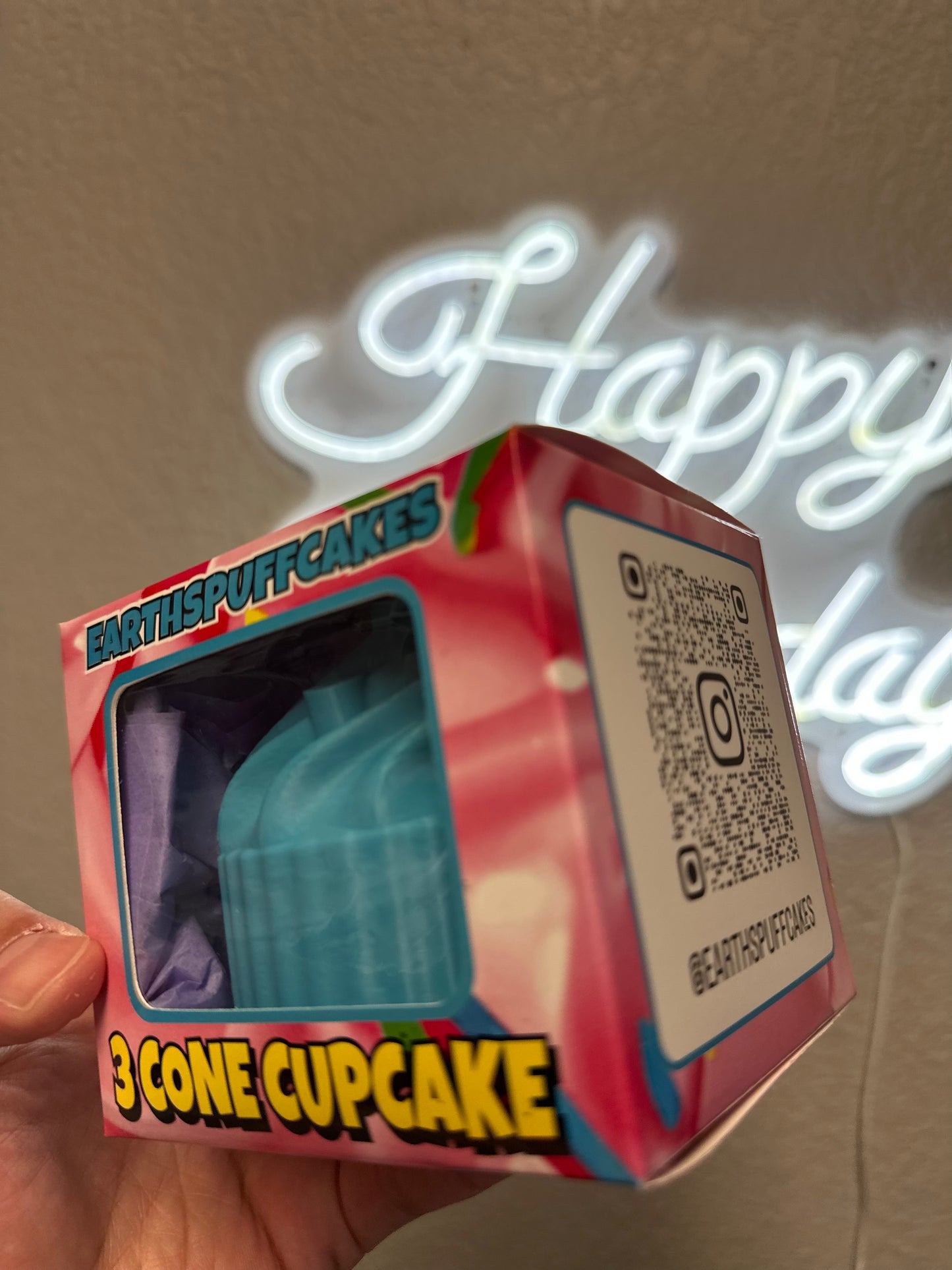 Blue cupcake 🧁