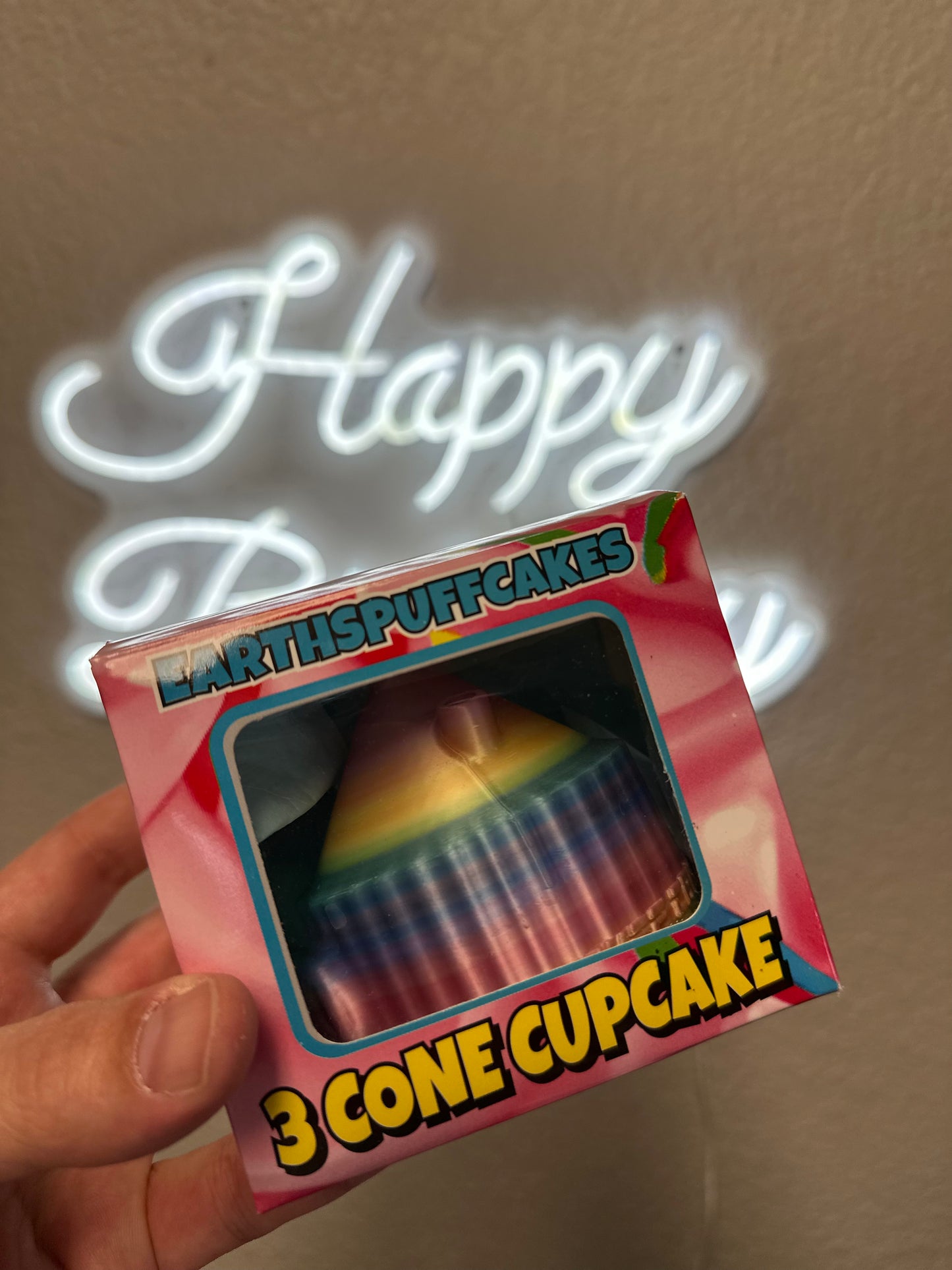 Rainbow cupcake 🧁