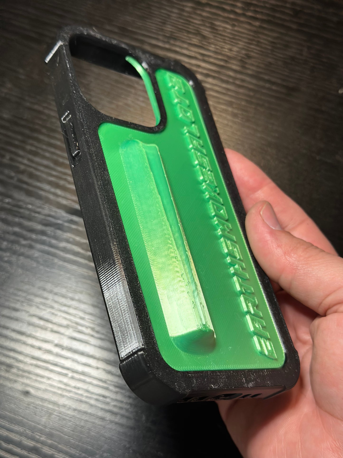 Earthsmokesalot2 green phone case