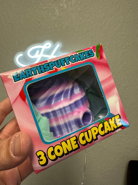 Multicolor cupcake