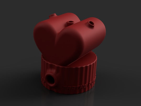 Heart ❤️ shape cupcake 🧁
