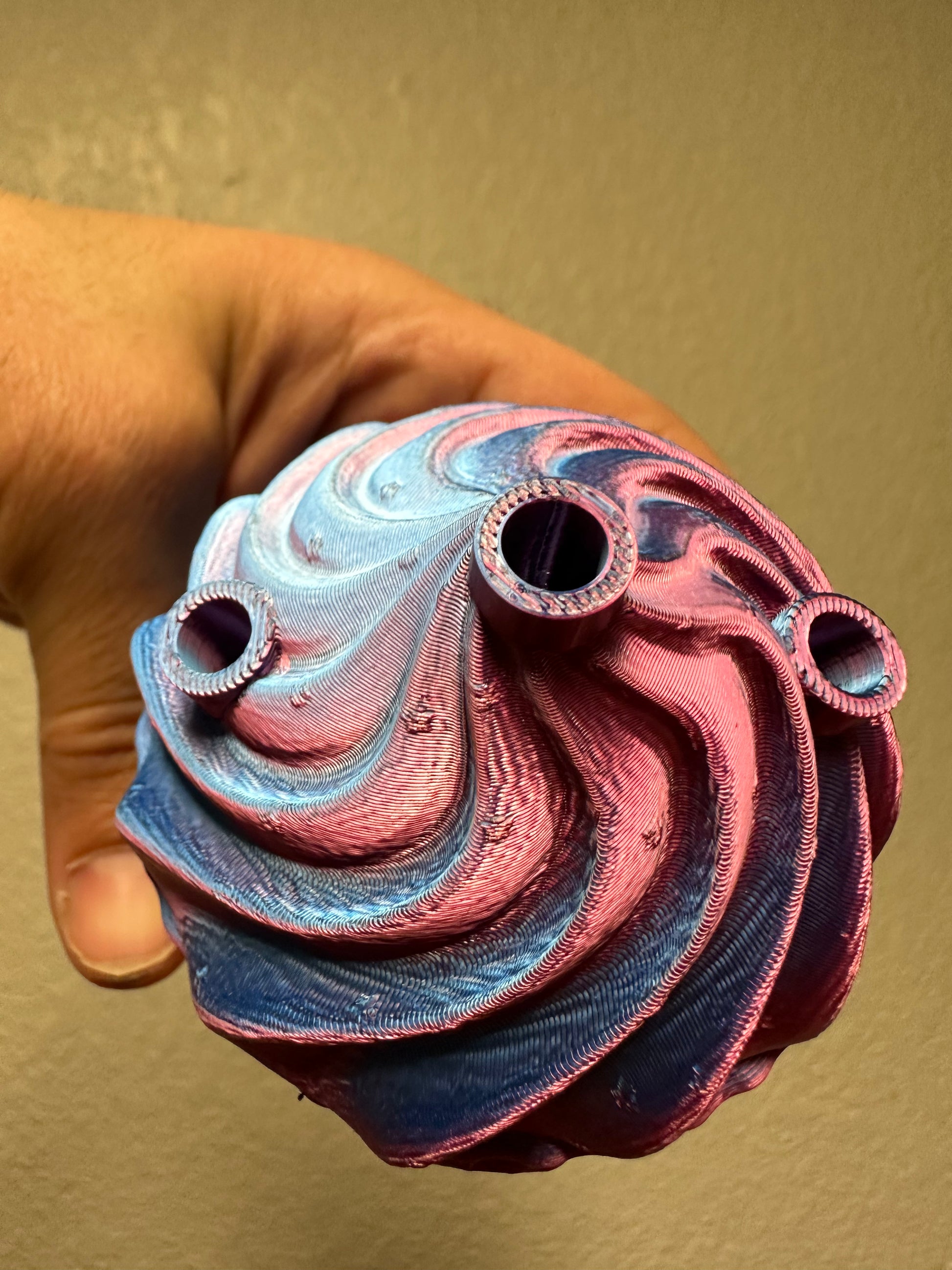 New multicolor swirl top cupcake! 🧁